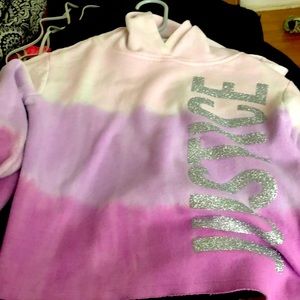 Crop top jackets,size large 10,12,pink,purple,magenta,silver